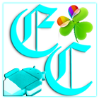 GOWidget Cyan ICS Light Free أيقونة