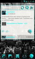 GOWidget Cyan ICS Light Free تصوير الشاشة 2