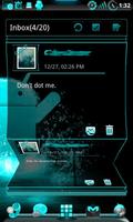 GOWidget Theme ElecCyan-Free تصوير الشاشة 2