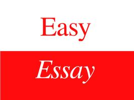 Easy Essay poster