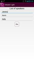 Debate! Lite captura de pantalla 2