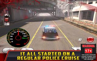 Cop Car Crash Racing CSR Chase اسکرین شاٹ 2