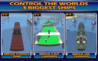 Mega Ship 3D Parking Simulator capture d'écran 3
