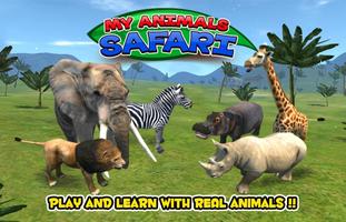 My Animals - Safari Kids Game постер