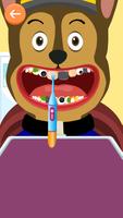 Paw Dentist Puppy Poster