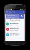 Easy Block Call & SMS Blocker اسکرین شاٹ 2