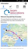 Team Relocations Tracking Affiche