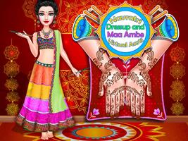Indian Navratri Dressup & Maa Ambe Live Aarti poster