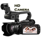 Caméra HD et vidéo REC icône