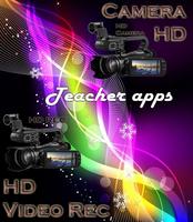 Caméra HD et vidéo REC Affiche