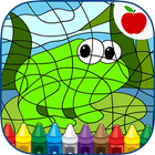 Color By Numbers Game for Kids ไอคอน