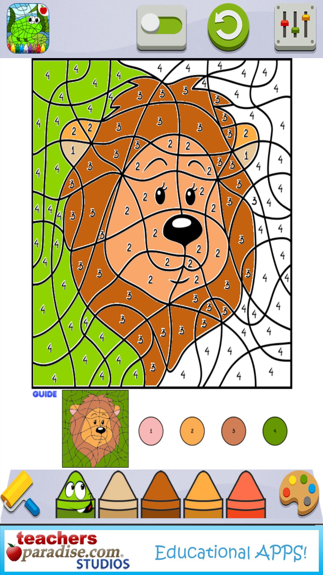 Free Online Color By Number For Adults / Color by number * bunnies