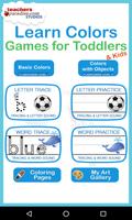 Learn Colors Game for Kids & T poster