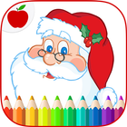 Christmas Coloring Book Games-icoon