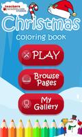 Christmas Coloring Book Games الملصق