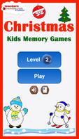 Poster Christmas Kids Memory Games