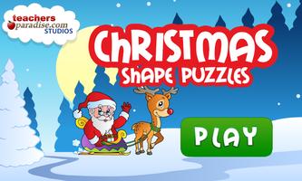 Christmas Games Shape Puzzles Cartaz