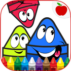 Crazy Crayons Kleurplaat-icoon