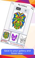 Animal Mandalas Coloring Book - Geometric Coloring اسکرین شاٹ 2