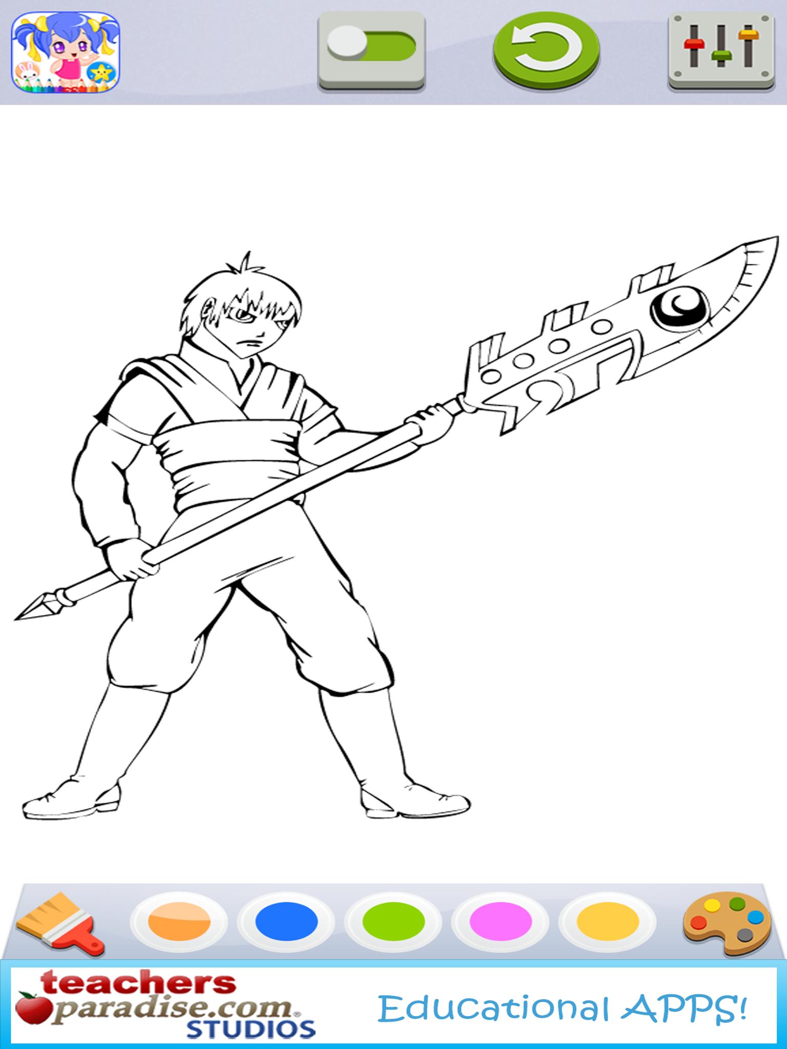 Anime Manga Coloring Book Game for Android - APK Download