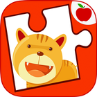 ABC Animals Jigsaw Puzzle Game أيقونة