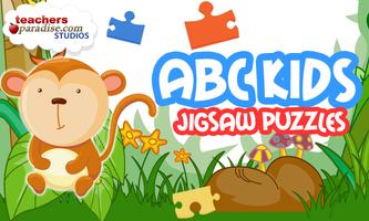 ABC Animals Jigsaw Puzzle Game Plakat