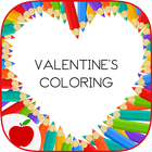 Adult Coloring: Valentines Day icon