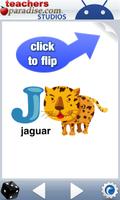 برنامه‌نما Animals Alphabet Flashcards عکس از صفحه