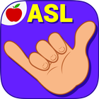 ASL American Sign Language أيقونة