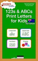 Australia Handwriting VIC - Vi Affiche