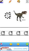 Dino ABC Alphabet capture d'écran 1