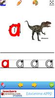 ABC Dinosaurs Learning Game تصوير الشاشة 2