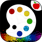 Draw Pixels - Pixel Art Game icône