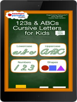 abc kids cursive writing zbc