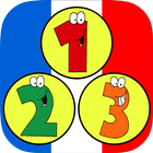 Numéros de français 0-10 icône