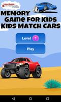 Game for Kids: Kids Match Cars पोस्टर