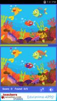 Kids Spot The Differences Game تصوير الشاشة 1