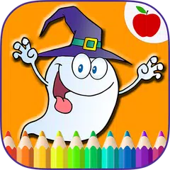 Happy Halloween Coloring Book Game