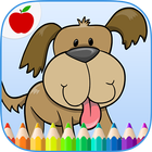 Happy Pets Coloring Book آئیکن