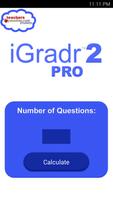 iGradr2 PRO Grade Calculator الملصق