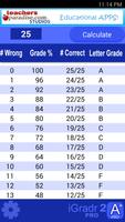 iGradr2 PRO Grade Calculator স্ক্রিনশট 2