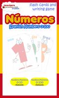Poster Numéros 00-100 Numeri spagnolo