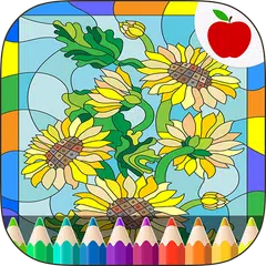 Скачать Stained Glass Coloring Book APK