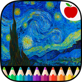 Vincent van Gogh Coloring Book