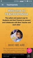 Teach Up India - Find Your Private Teacher/Mentor पोस्टर