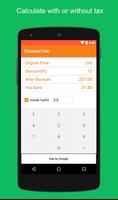 Calculator Discount syot layar 1