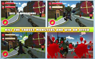 Monsters vs Fruit Shooter screenshot 2