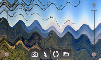 Distortion Camera الملصق