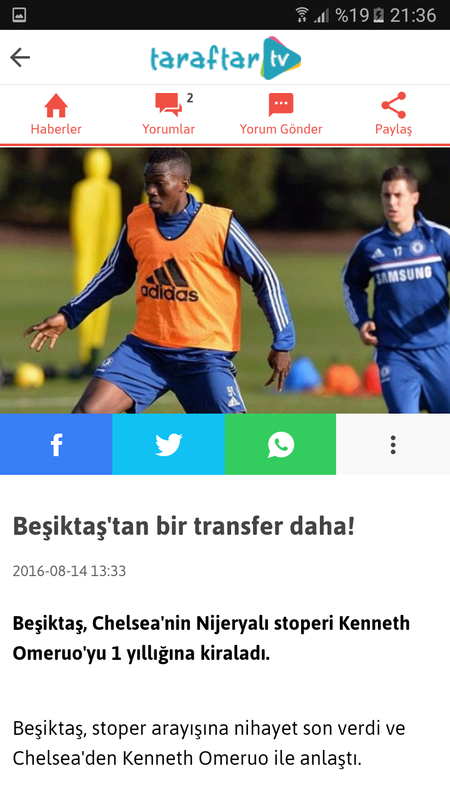 Taraftar Tv Für Android Apk Herunterladen