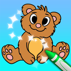 Sparkling Color Book For Kids icon